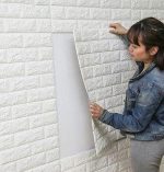 Самоклеющаяся 3D панель под белый кирпич 700x770 — изображение 2