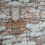 Панель самоклеюча декоративна 3D під цеглу Бежево-коричневий піщаник 700x770x3 мм
