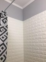 Самоклеящиеся 3D панели “Белый кирпич” 70×77 см | Отправка сегодня | Хит продажи — изображение 2