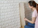 Самоклеящиеся 3D панели “Белый кирпич” 70×77 см | Отправка сегодня | Хит продажи — изображение 4