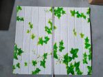 Самоклеящиеся 3D панели Плющ 70×77 см 4 мм | Зеленые декоративные панели для стен |  Эко стиль, быстрый монтаж — изображение 6